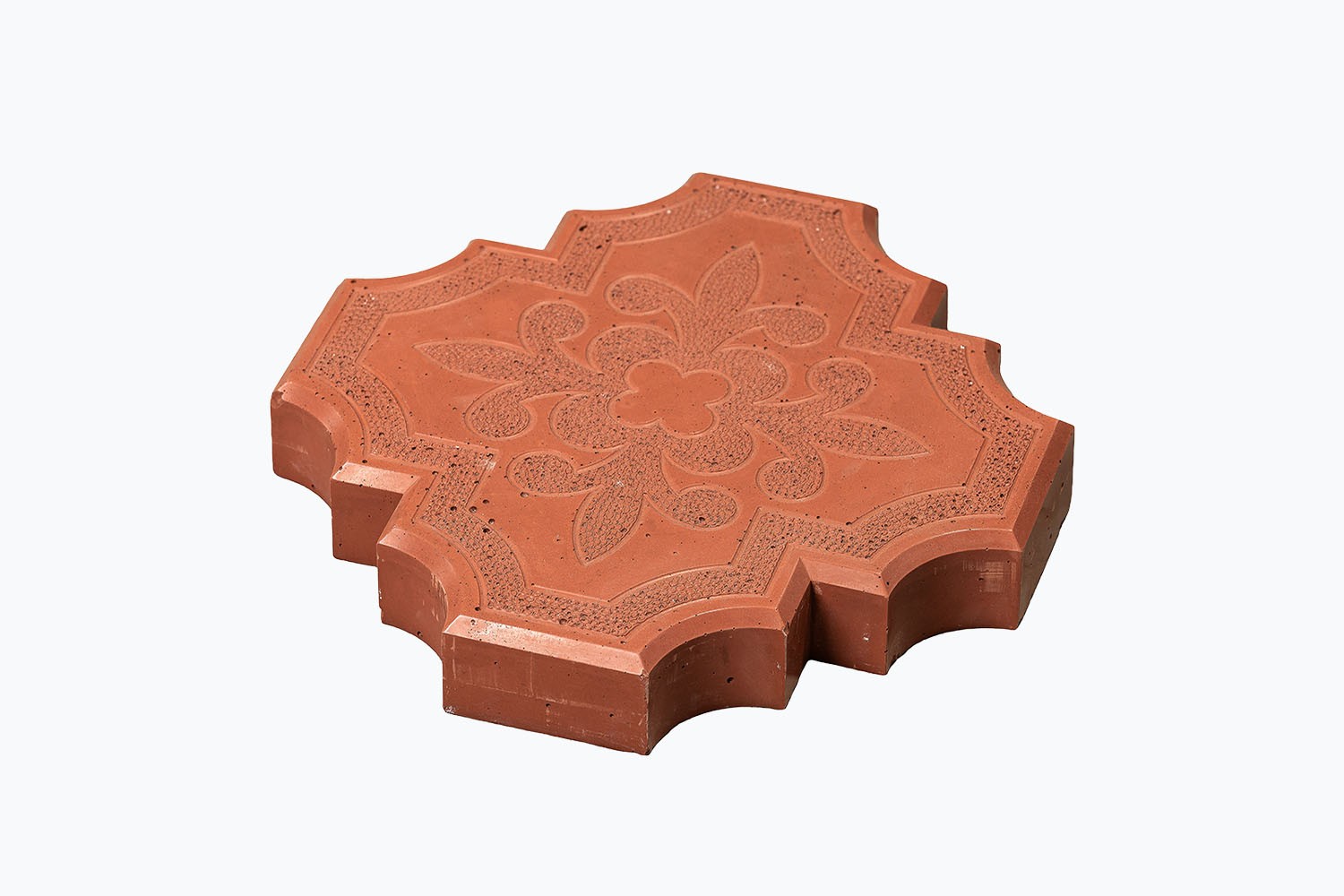 COMDES - Červená betonová dlažba středová / Ornamenty