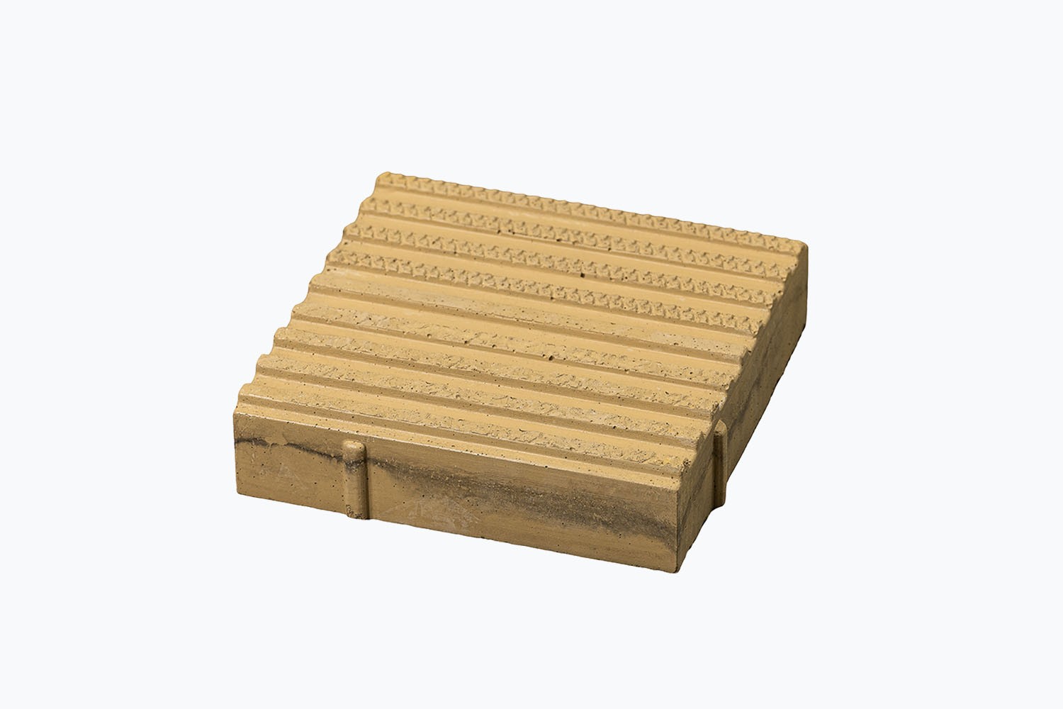 COMDES - Okrová betonová dlažba s vodící linií